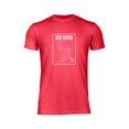 thumbnail image 1 of 6th Sense Hook Spitter Graphic T Shirt, Athletic Fit Crew Neck Tee, Soft Cotton Poly Blend, 1 of 2