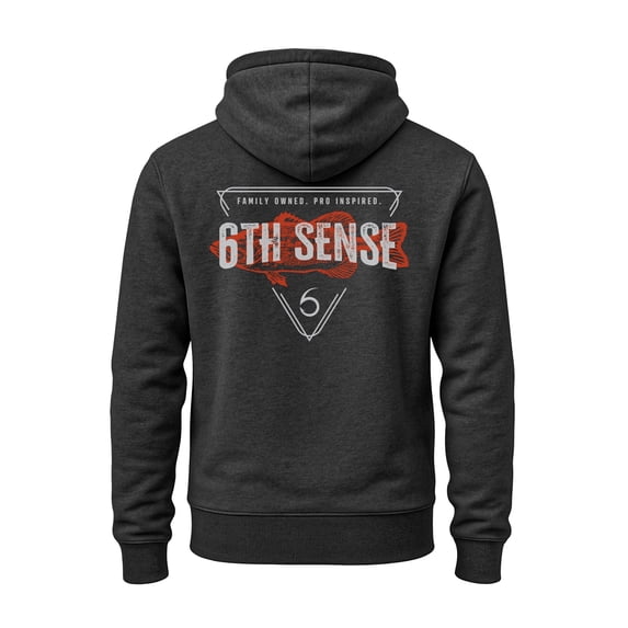 6th Sense – Heavyweight Pullover Hoodie Premium Cotton Blend Fleece Sweatshirt for Cold Weather Comfort