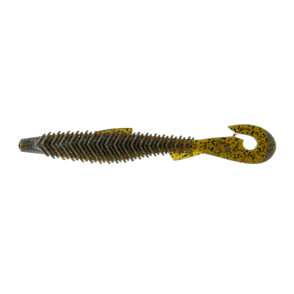 6th Sense Judge 5.9 in Soft Plastic Hybrid Worm Swimbait Bass Fishing Lure Weedless Dorsal Fin 5 Pack Made in USA