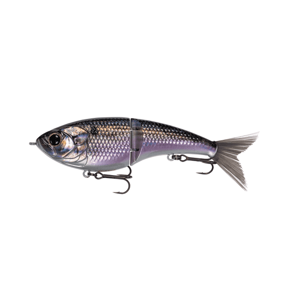 6th Sense Judo 130mm Swimbait Bass Fishing Lure Single-Jointed Slow Sink Hard Bait with Brush Tail