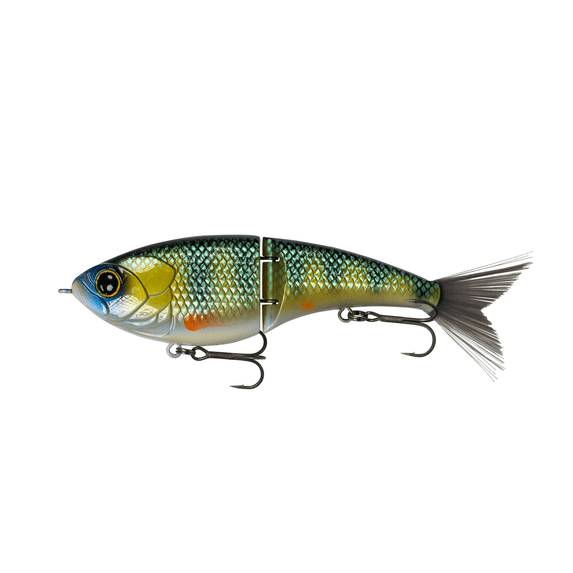 6th Sense – Judo 130 Swimbait Bass Fishing Lure, Single Jointed Hard Bait with Slow Sink and Brush Tail