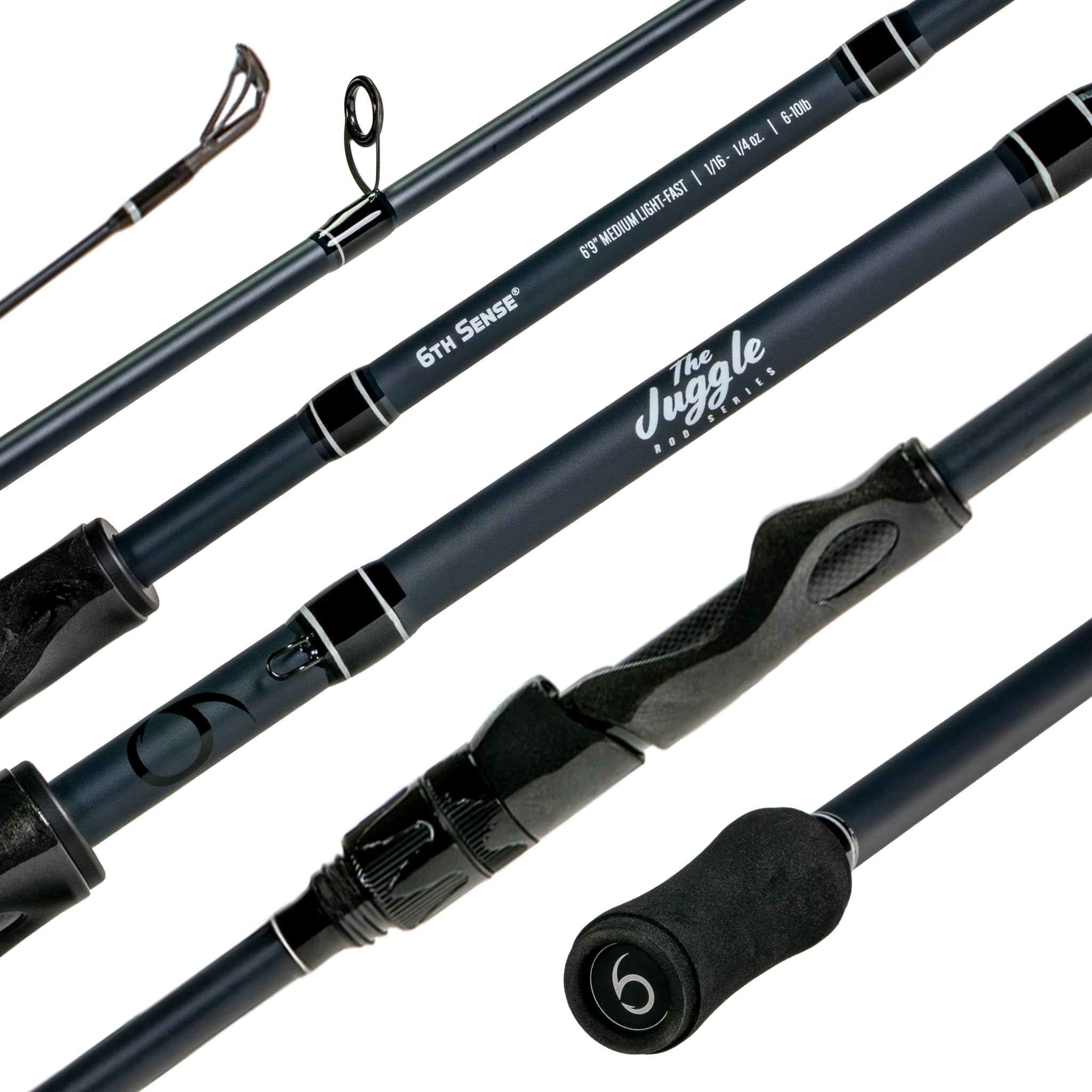 6th Sense – Juggle Spinning Rod Series – Bass Fishing Rods – NanoSense ...