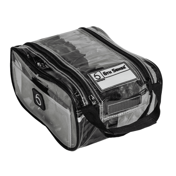 6th Sense Large Bait Bags, Fishing Tackle Storage for Soft Plastics and Terminal Gear Organization (10.5 x 8 x 5)