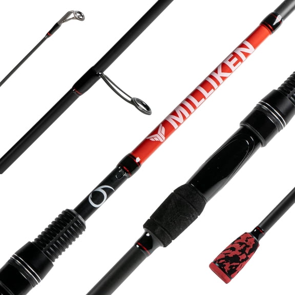 6th Sense Milliken Pro Fishing Rod Series Casting & Spinning Graphite Rods with Technique–Specific Actions