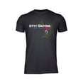 thumbnail image 1 of 6th Sense – Premium Graphic T-Shirt | Athletic Modern Fit Crew Neck Tee | Soft Cotton-Poly Blend, 1 of 2