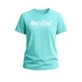 thumbnail image 1 of 6th Sense Net Girl Women's Graphic T Shirt, Crew Neck Tee, Soft Cotton Poly Blend, 1 of 2