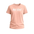 thumbnail image 1 of 6th Sense Net Girl Women's Graphic T Shirt, Crew Neck Tee, Soft Cotton Poly Blend, 1 of 2