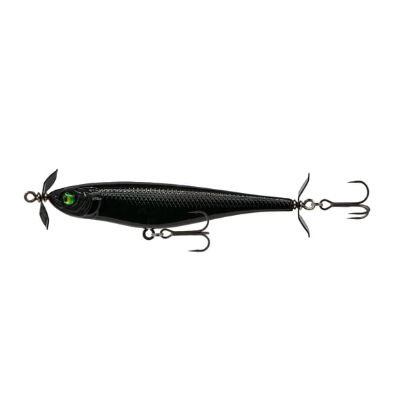 6th Sense Party Prop Finesse Hardbait Bass Fishing Lure, Dual Prop Slow–Sinking Design
