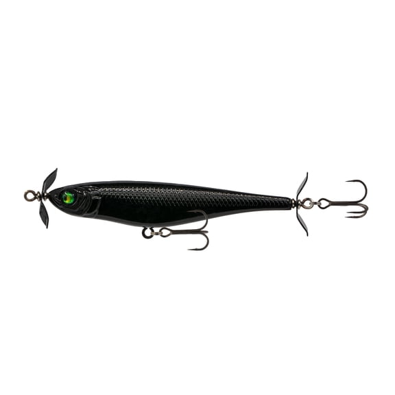6th Sense Party Prop Finesse Hardbait Bass Fishing Lure, Dual Prop Slow–Sinking Design