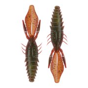 6th Sense Prawn 4.2 in Soft Plastic Flipping Bait Compact Craw Profile 8 Pack Made in USA