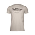 thumbnail image 1 of 6th Sense Retro Series Graphic T Shirt, Athletic Fit Crew Neck Tee, Soft Cotton Poly Blend, 1 of 1