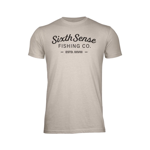 6th Sense Retro Series Graphic T Shirt, Athletic Fit Crew Neck Tee, Soft Cotton Poly Blend