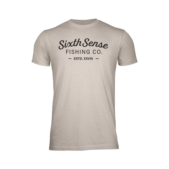 6th Sense Retro Series Graphic T Shirt, Athletic Fit Crew Neck Tee, Soft Cotton Poly Blend