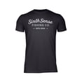 thumbnail image 1 of 6th Sense Retro Series Graphic T Shirt, Athletic Fit Crew Neck Tee, Soft Cotton Poly Blend, 1 of 1
