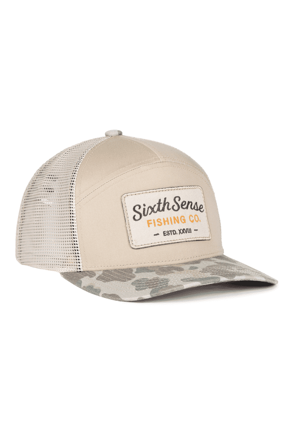 The Seven Hat, Scripted Stamp Fishing Hat, Adjustable Outdoor Cap