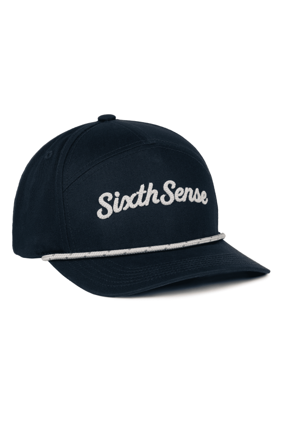 The Seven Hat, Retro Script Fishing Hat, Adjustable Outdoor Cap