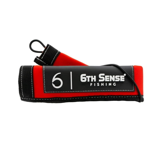 6th Sense ProSix Rod Sleeve - Baitcasting "Red"