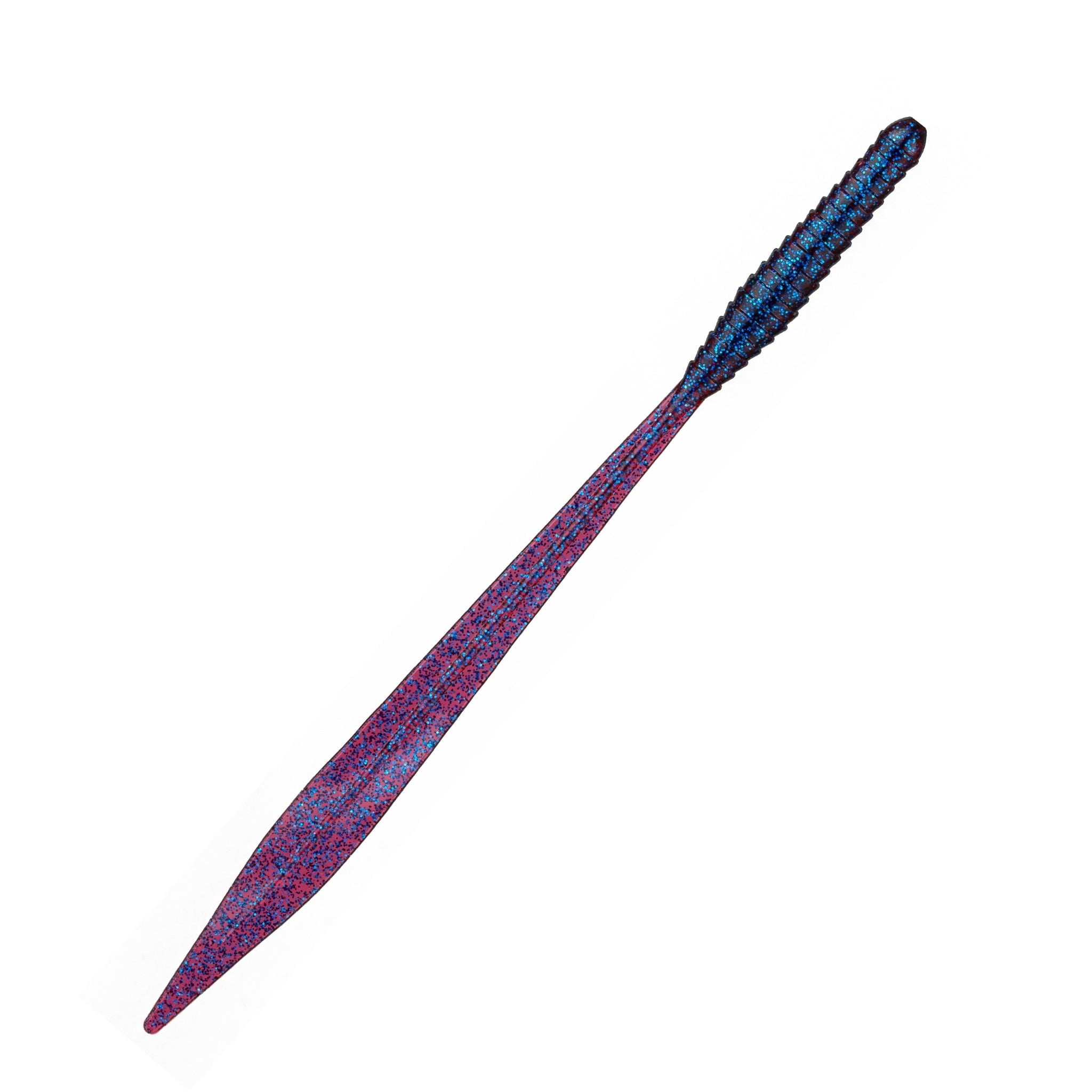Verstile Ridges 6th Sense – Ridge Worm 10 Soft Plastic Worm, High-Displacement ...