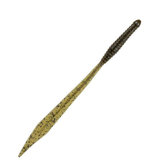 6th Sense Fishing Ridge Worm - Green Pumpkin Burst