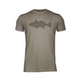thumbnail image 1 of 6th Sense Salty Red Graphic T Shirt, Athletic Fit Crew Neck Tee, Soft Cotton Poly Blend, 1 of 2