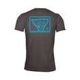 thumbnail image 1 of 6th Sense Salty Tail Graphic T Shirt, Athletic Fit Crew Neck Tee, Soft Cotton Poly Blend, 1 of 2