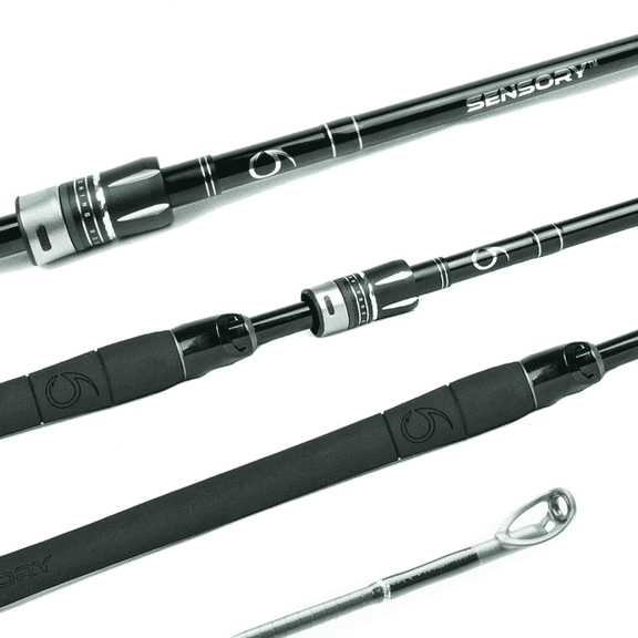 6th Sense Response Series Fishing Rod Casting & Spinning Rod with 24 ...