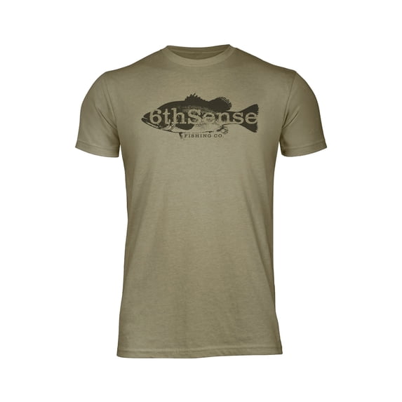 6th Sense Silhouette 6 Graphic T Shirt, Athletic Fit Crew Neck Tee, Soft Cotton Poly Blend
