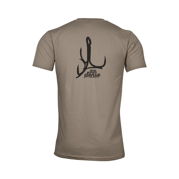 6th Sense Snagged Graphic T Shirt, Athletic Fit Crew Neck Tee, Soft Cotton Poly Blend