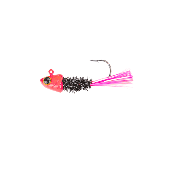 6th Sense – Spangle Tinsel Jig Crappie Fishing Lure, Flash Tinsel Design