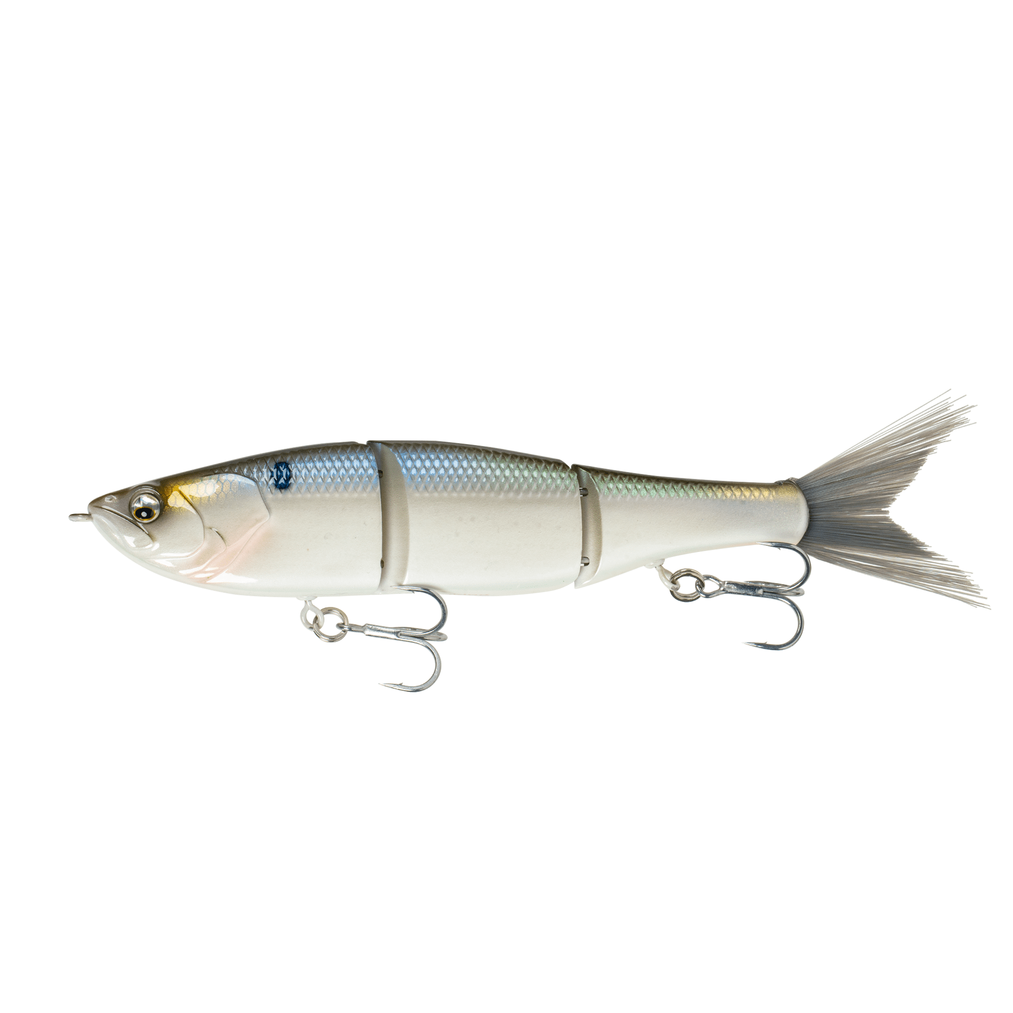 6th Sense – Speed Draw Saltwater Glide Bait, 3-Joint Swimbait for Inshore Bass Fishing Lure