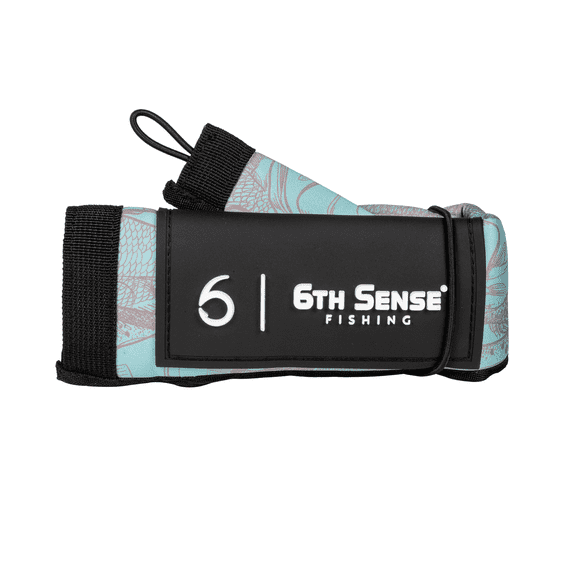 6th Sense ProSix Spinning Rod Sleeve, Neoprene Fishing Rod Cover with Floating and Snag Resistant Design