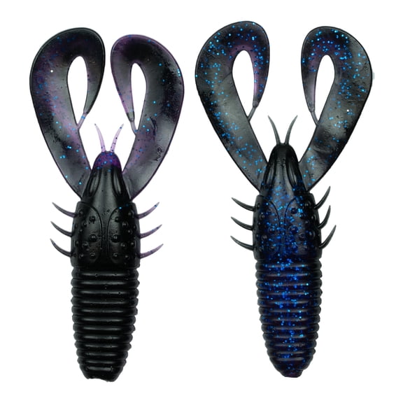 6th Sense – Stroker Craw Soft Plastic Craw Bait, Jig Trailer & Flipping Bait, Made in the USA