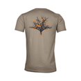 thumbnail image 1 of 6th Sense Brush Bite Graphic T Shirt, Athletic Fit Crew Neck Tee, Soft Cotton Poly Blend, 1 of 2