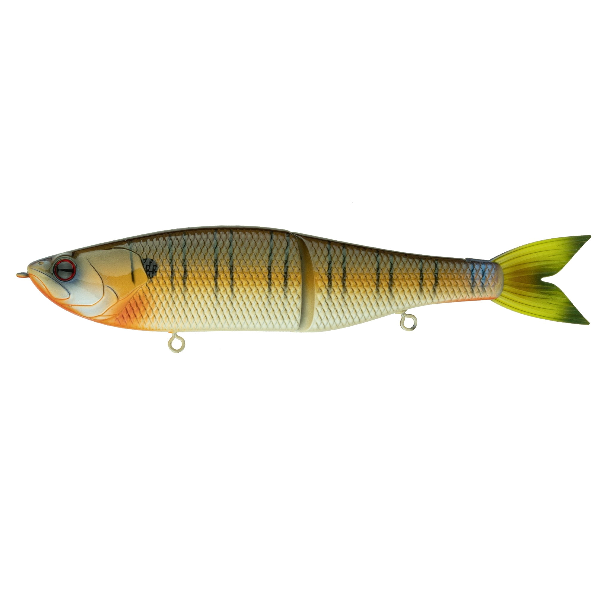 6th Sense The Draw 9-inch Glide Bait - Wide Gliding Action - Realistic 3D Details - Premium Paint Schemes - Swivel Hook Hangers - Trophy Fish Lure
