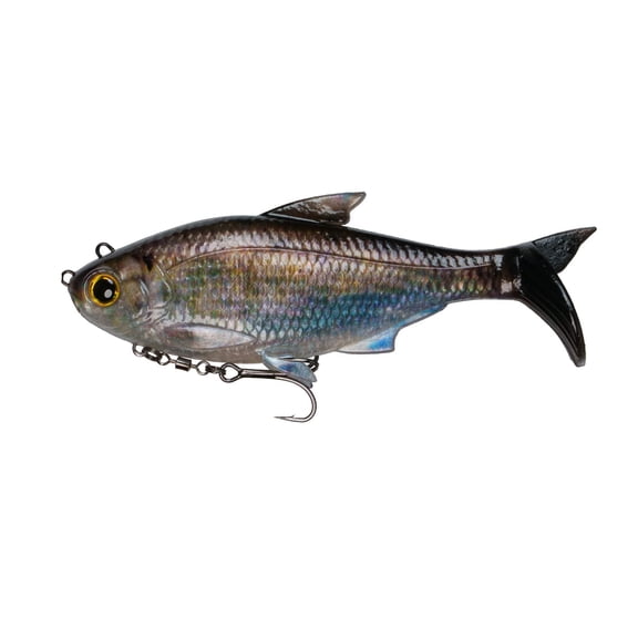 6th Sense – The Option – Harness-Style Swimbait – Interchangeable Top/Bottom Treble System – Bass Fishing (Live Shad5.0" (1.4oz.))