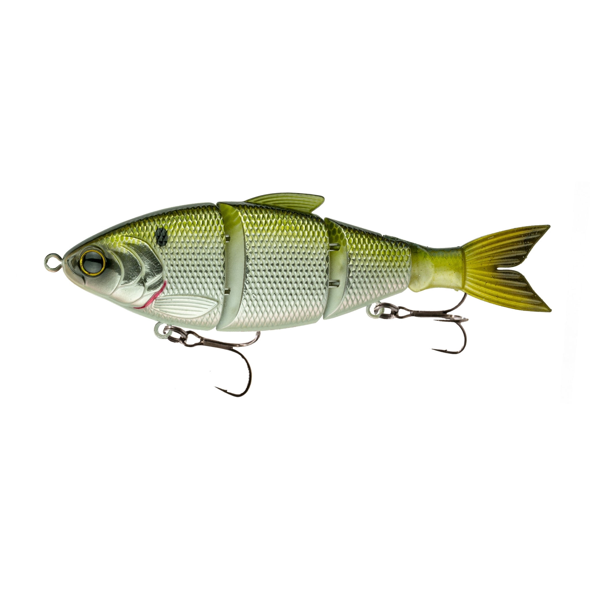 Bass Fishing Lure Kit - 9 Multi-Jointed Swimbait With 3D Eyes, For Freshwater & Saltwater