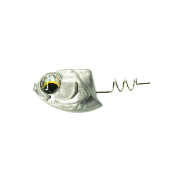 6th Sense Treble Head Line–Thru Jig Head for Swimbaits, Screw Lock Line Through Design for Treble Hooks