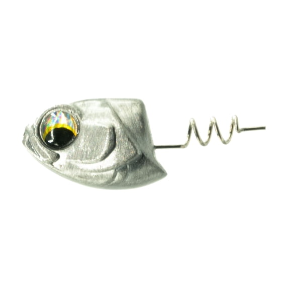 6th Sense Treble Head Line–Thru Jig Head for Swimbaits, Screw Lock Line Through Design for Treble Hooks