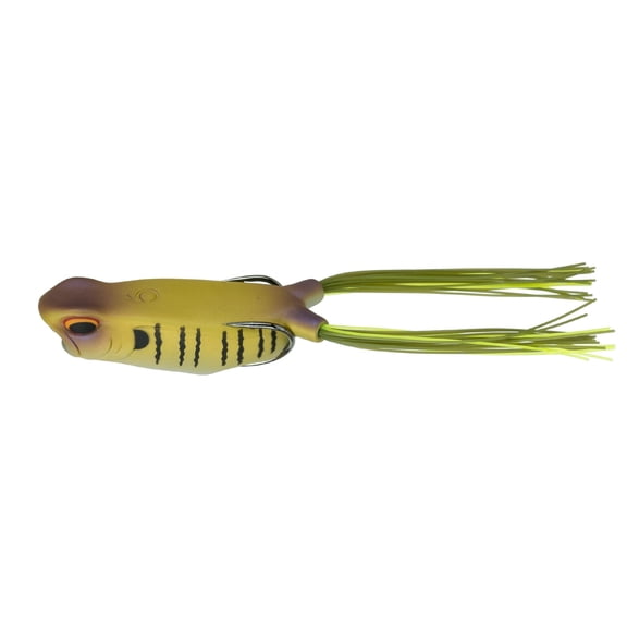 6th Sense – Vega Frog – Topwater Frog Bait – Bass Fishing – Walk, Skip, Spit, & Pop – 5/0 Braid Hook