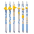 thumbnail image 1 of 6x 0.5mm Neutral Pens Quick-Drying Gel Ink Pen Cute Sea Salt Cheese Writing Pen, 1 of 14