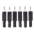 thumbnail image 1 of 6x 2.5mm Stereo Male Plug DIY Solder Headphones Audio Connector, 1 of 8