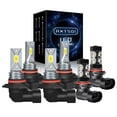 thumbnail image 1 of 6x 6000K 9005 9006 LED Headlight Bulbs Hi/Lo Beam 9145 Fog Lights Super Bright, 1 of 11
