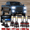thumbnail image 1 of 6x 6000K LED Front Headlight Hi/Lo +Fog Bulbs For Chevy Suburban Tahoe 2007-2014, 1 of 9