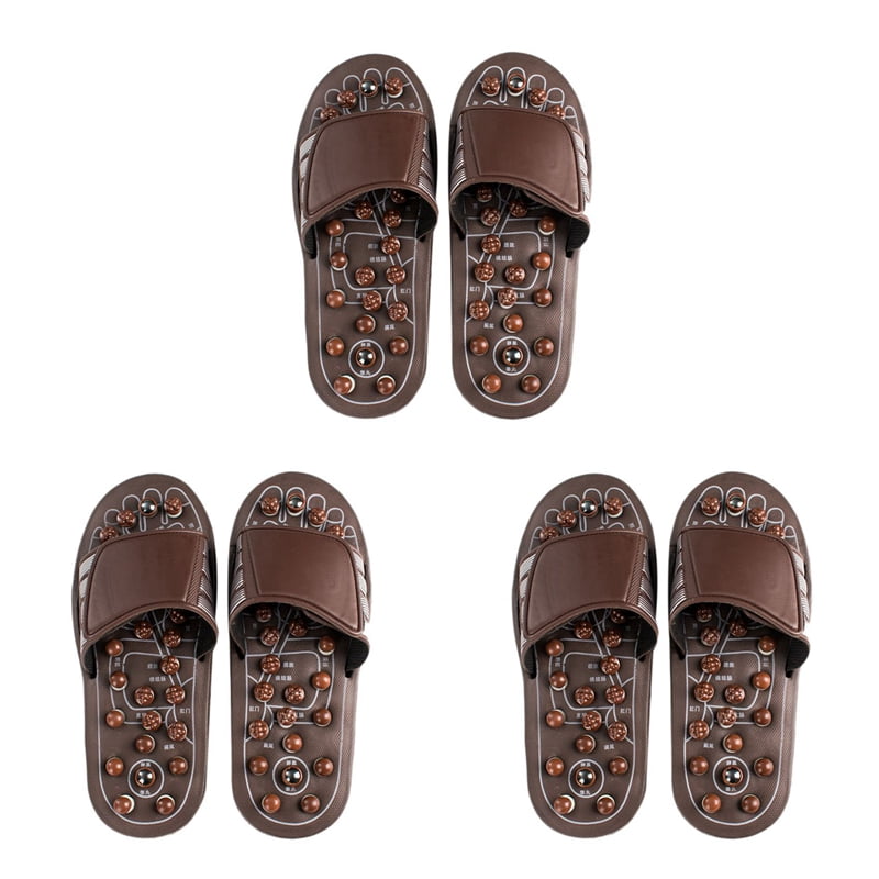 6x Acupressure Foot Massager Reflexology Sandals Relief Plantar Fasciitis Arthritis for Men Women M