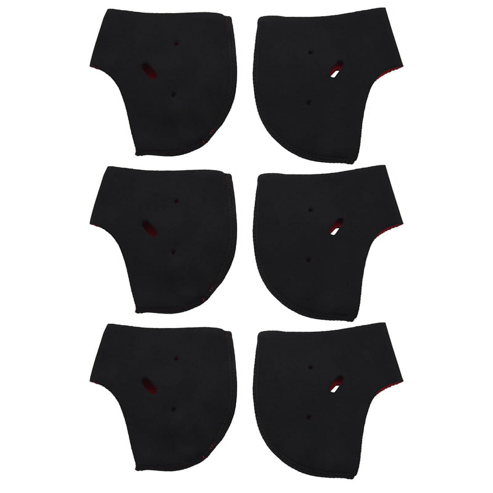 6x Ankle Support Protection Elastic Ankle Brace Black Band Health Support Foot Bandage,6 x Ankle Support,black &red