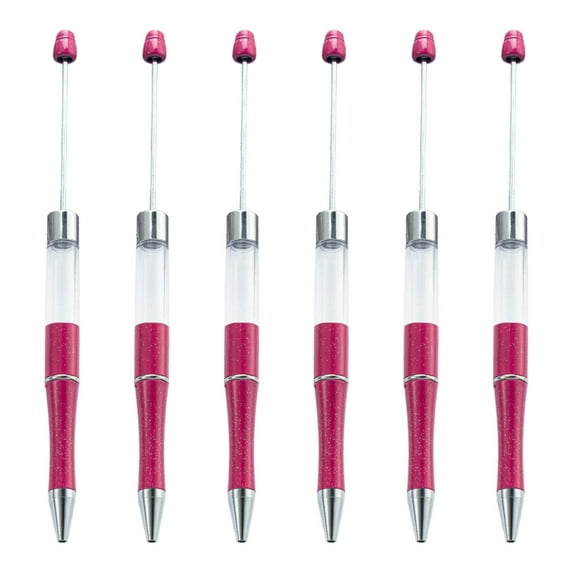 6x Beadable Ballpoint Pen Bead Pen Bead Rollerball Pen Signature Pen Blank Pen