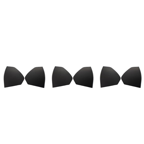 6x Black W211 Car Front Door Plastic Cover Trim Shell for   E-Class W211 2003-2009 2117270148 2117270248