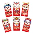 thumbnail image 1 of 6x Chinese Style Chinese New Year Red Envelopes New Year Party Festival Supplies Rabbit Shape for Chinese Lunar New Year Birthday Wedding, 1 of 8
