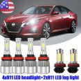 thumbnail image 1 of 6x Combo Kit For Buick LaCrosse 2005-2013 LED Headlight High Low Fog Light Bulbs, 1 of 5