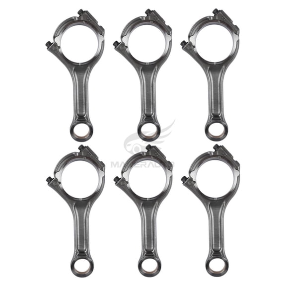 6x Connecting Rods For Jeep Grand Cherokee & Ram 1500 2014-2019 3.0L V6 EcoDiesel 68147233AA